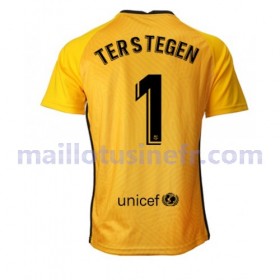 Maillot de Foot FC Barcelone Ter Stegen 1 Gardien 2020-21 V004